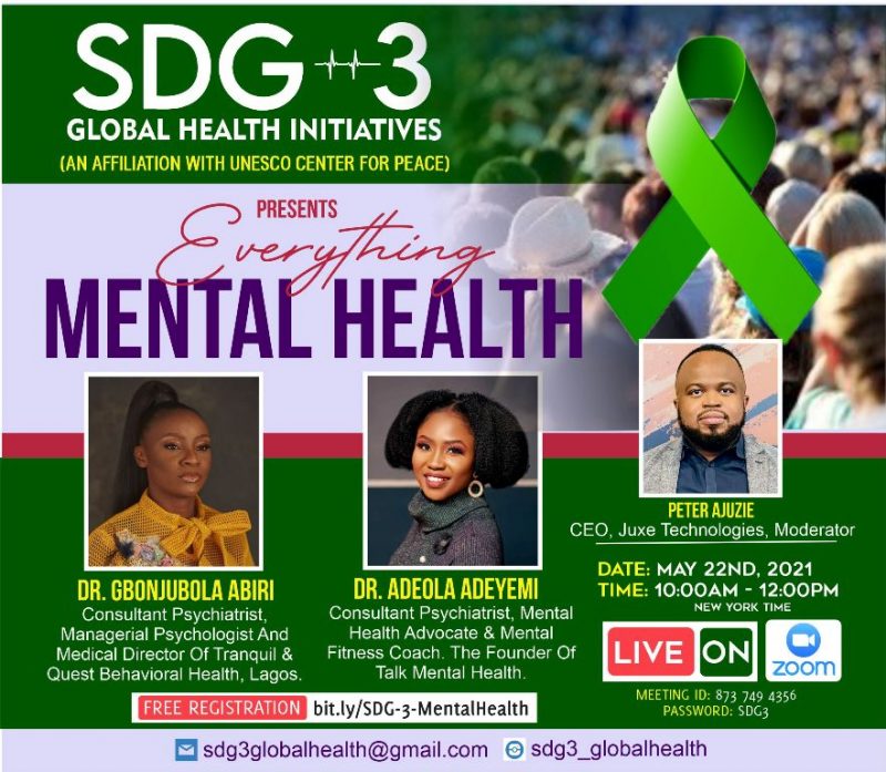 SDG-3 Global Health Initiative Hold Mental Health Awareness Workshop ...