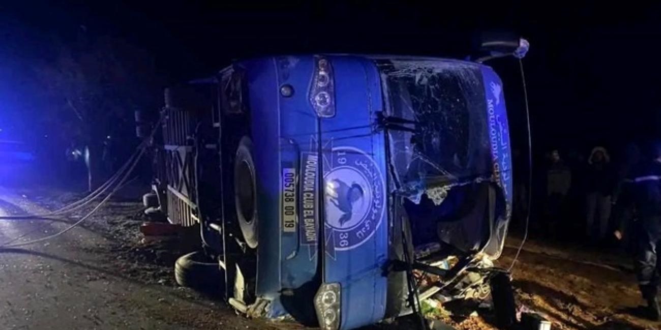 Goalkeeper, Coach die as Algerian club's bus crash