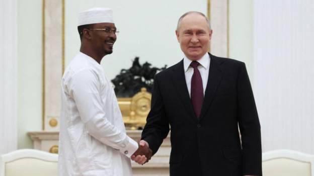 Putin tells Chad coup leader he 'stabilised' country