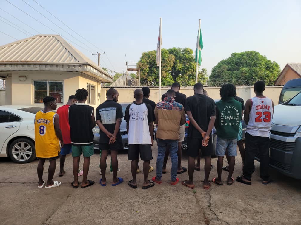 14 suspected fraudsters arrested in Benue ‘Yahoo Academy’